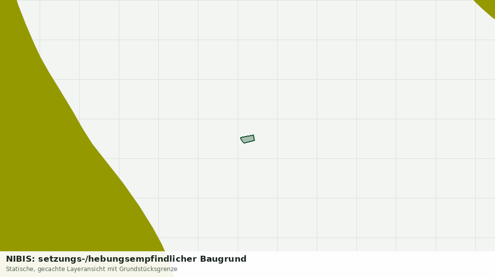 Statische Kartenansicht: NIBIS: setzungs-/hebungsempfindlicher Baugrund