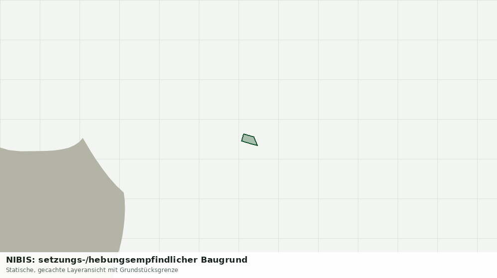 Statische Kartenansicht: NIBIS: setzungs-/hebungsempfindlicher Baugrund