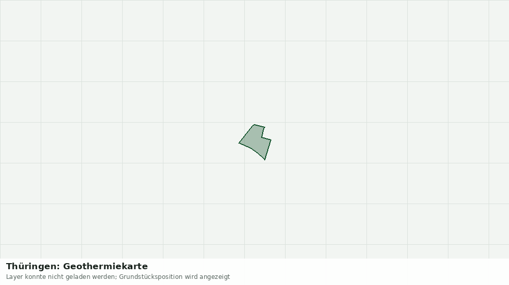Statische Kartenansicht: Thüringen: Geothermiekarte