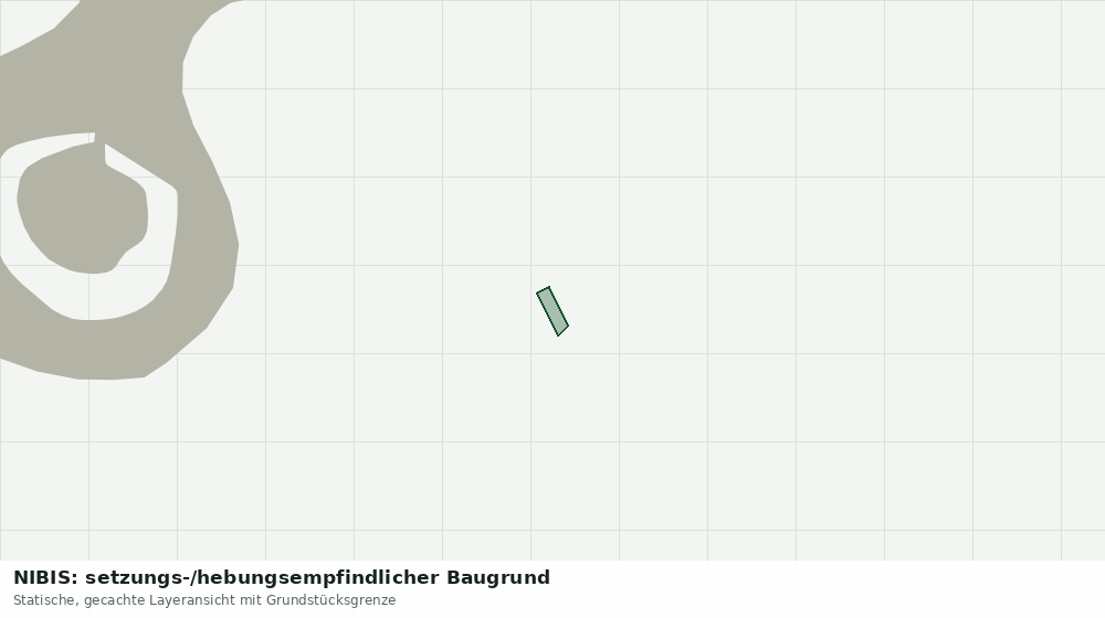 Statische Kartenansicht: NIBIS: setzungs-/hebungsempfindlicher Baugrund