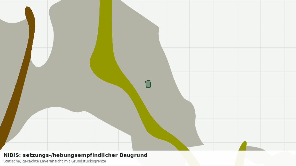 Statische Kartenansicht: NIBIS: setzungs-/hebungsempfindlicher Baugrund