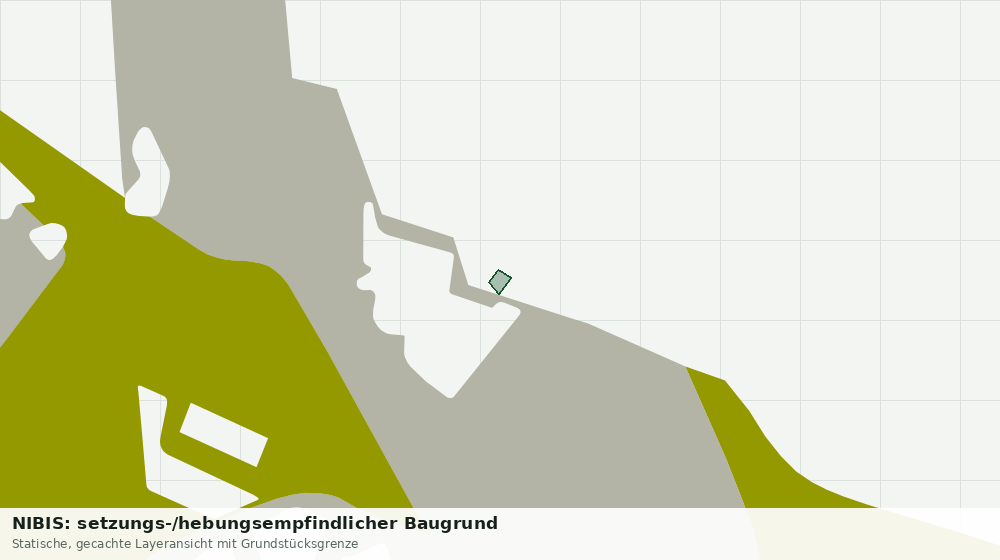Statische Kartenansicht: NIBIS: setzungs-/hebungsempfindlicher Baugrund
