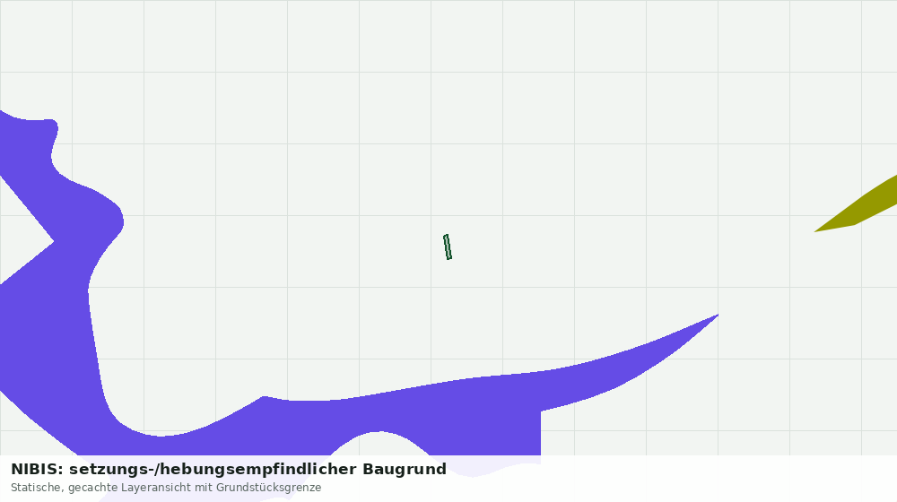 Statische Kartenansicht: NIBIS: setzungs-/hebungsempfindlicher Baugrund