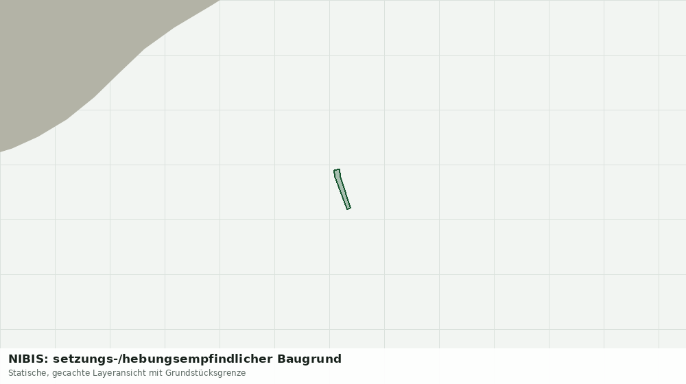 Statische Kartenansicht: NIBIS: setzungs-/hebungsempfindlicher Baugrund