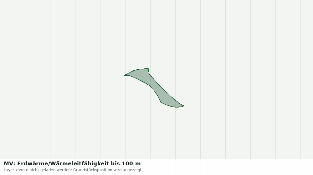 Statische Kartenansicht: MV: Erdwärme/Wärmeleitfähigkeit bis 100 m