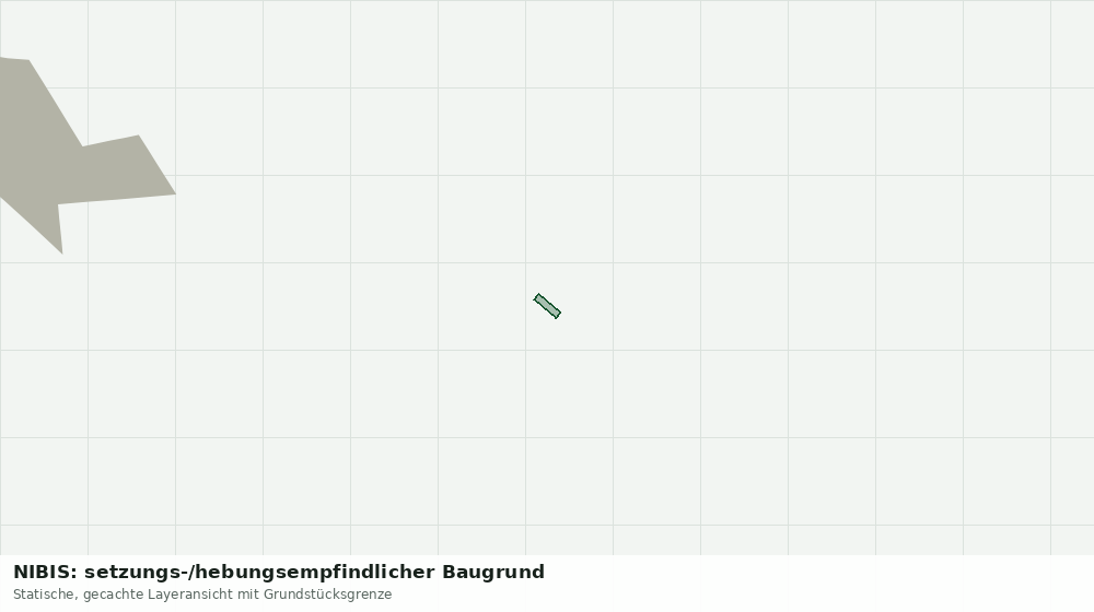Statische Kartenansicht: NIBIS: setzungs-/hebungsempfindlicher Baugrund