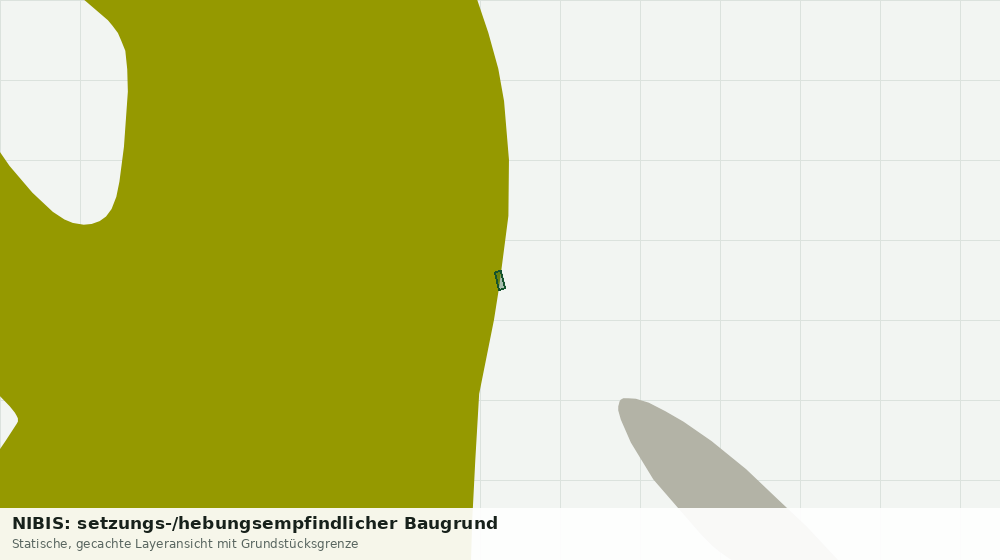 Statische Kartenansicht: NIBIS: setzungs-/hebungsempfindlicher Baugrund