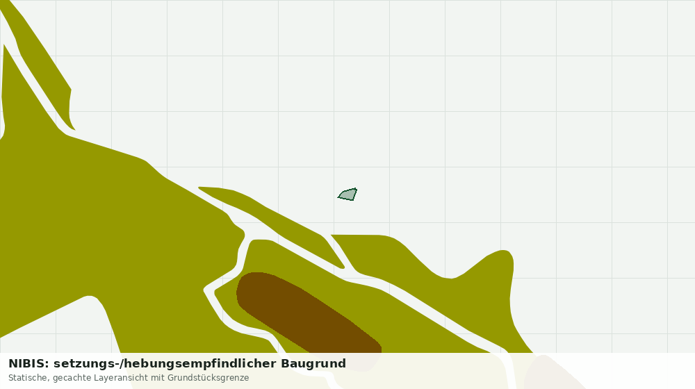 Statische Kartenansicht: NIBIS: setzungs-/hebungsempfindlicher Baugrund