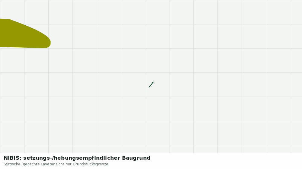 Statische Kartenansicht: NIBIS: setzungs-/hebungsempfindlicher Baugrund