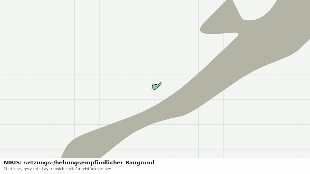 Statische Kartenansicht: NIBIS: setzungs-/hebungsempfindlicher Baugrund