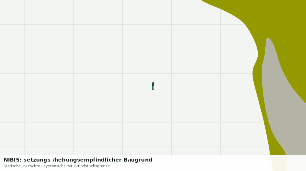 Statische Kartenansicht: NIBIS: setzungs-/hebungsempfindlicher Baugrund