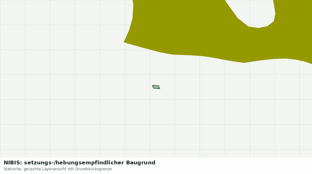 Statische Kartenansicht: NIBIS: setzungs-/hebungsempfindlicher Baugrund