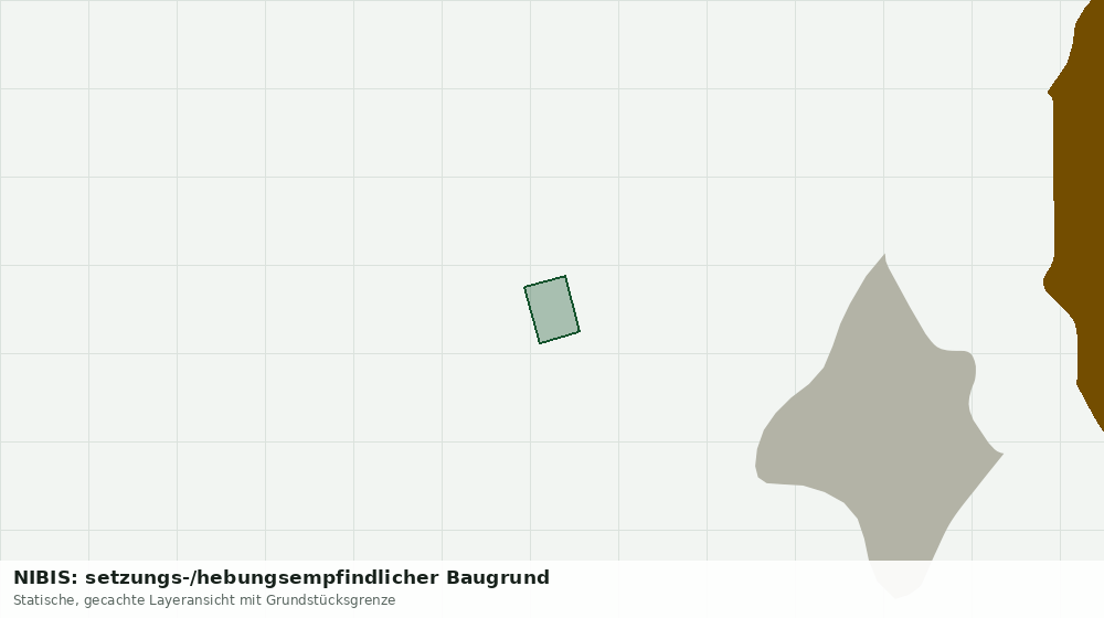 Statische Kartenansicht: NIBIS: setzungs-/hebungsempfindlicher Baugrund