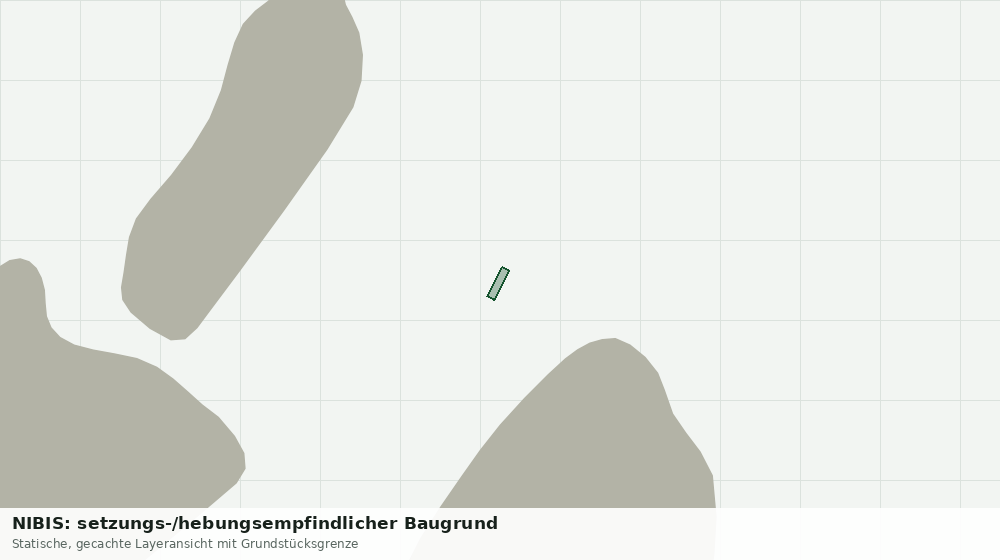 Statische Kartenansicht: NIBIS: setzungs-/hebungsempfindlicher Baugrund