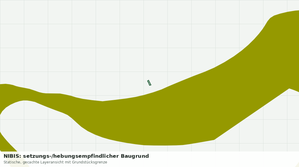 Statische Kartenansicht: NIBIS: setzungs-/hebungsempfindlicher Baugrund