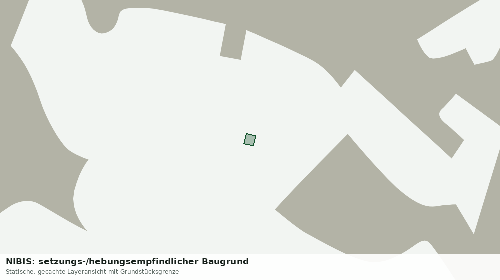 Statische Kartenansicht: NIBIS: setzungs-/hebungsempfindlicher Baugrund