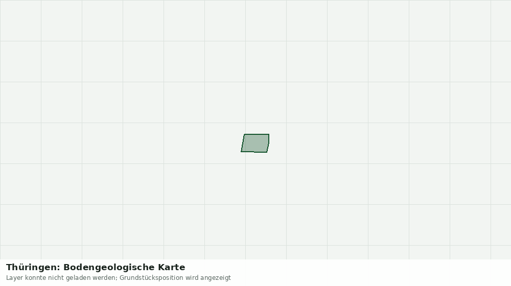 Statische Kartenansicht: Thüringen: Bodengeologische Karte
