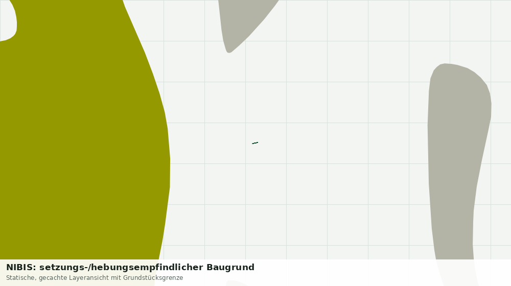 Statische Kartenansicht: NIBIS: setzungs-/hebungsempfindlicher Baugrund
