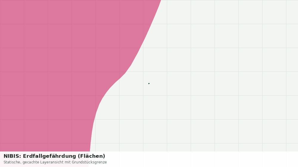 Statische Kartenansicht: NIBIS: Erdfallgefährdung (Flächen)