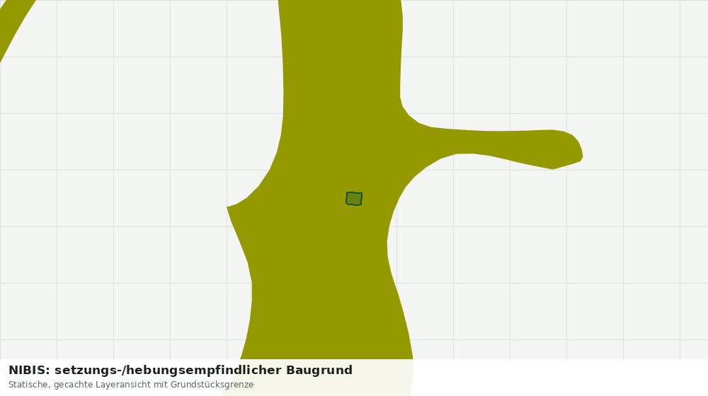 Statische Kartenansicht: NIBIS: setzungs-/hebungsempfindlicher Baugrund