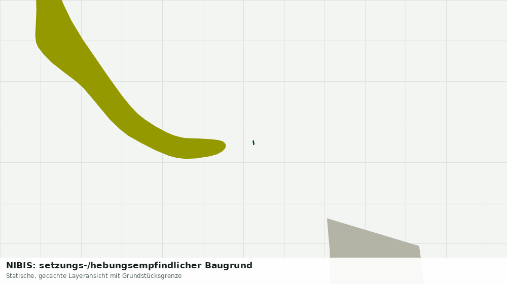 Statische Kartenansicht: NIBIS: setzungs-/hebungsempfindlicher Baugrund