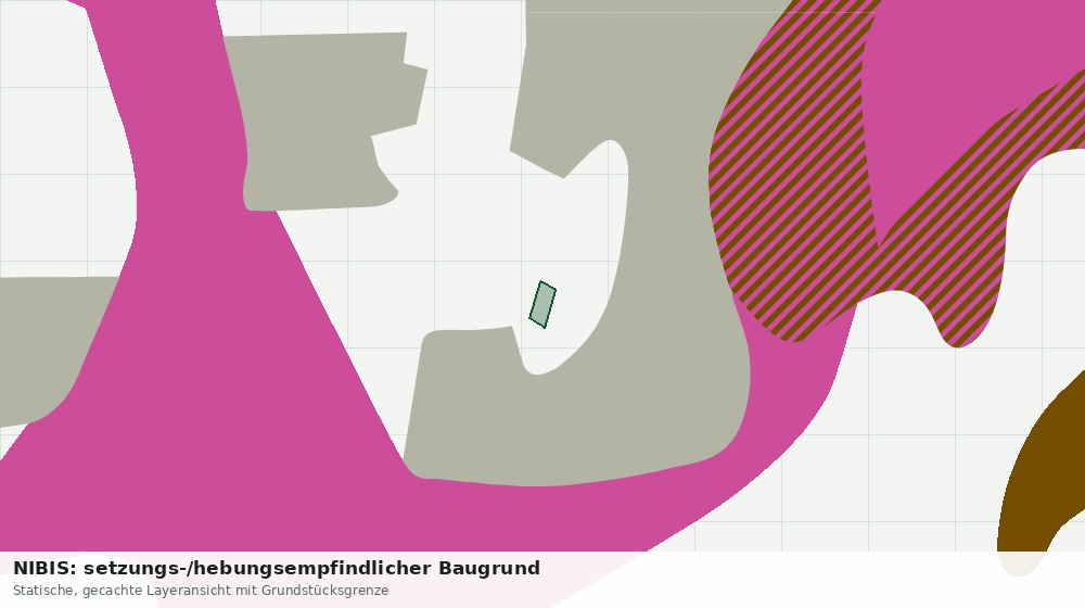 Statische Kartenansicht: NIBIS: setzungs-/hebungsempfindlicher Baugrund