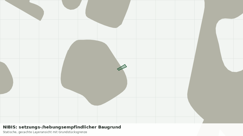 Statische Kartenansicht: NIBIS: setzungs-/hebungsempfindlicher Baugrund