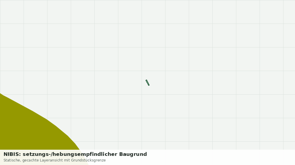 Statische Kartenansicht: NIBIS: setzungs-/hebungsempfindlicher Baugrund