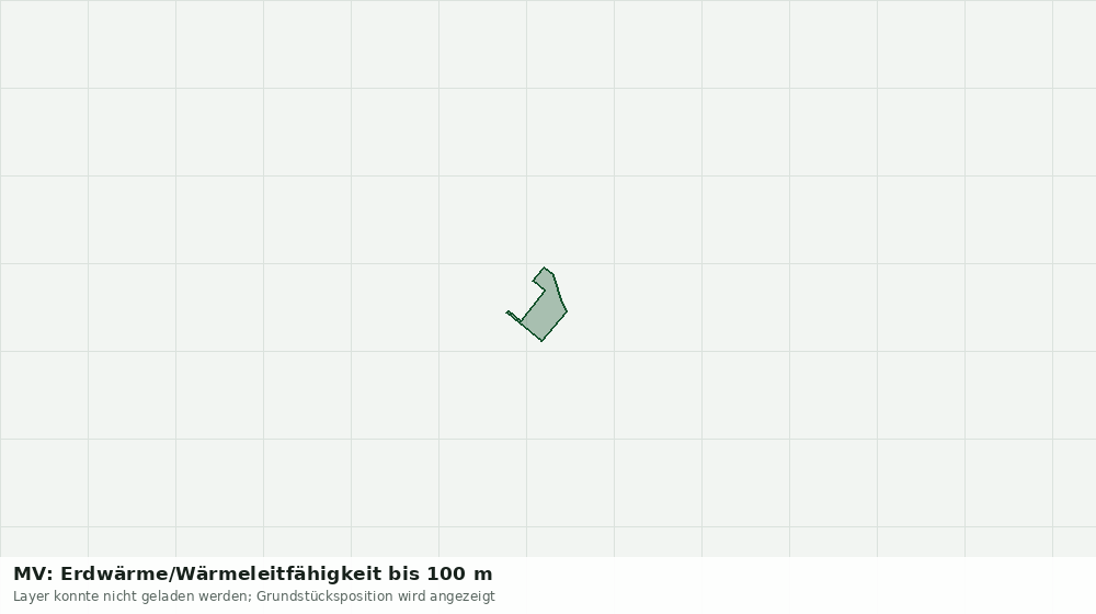 Statische Kartenansicht: MV: Erdwärme/Wärmeleitfähigkeit bis 100 m