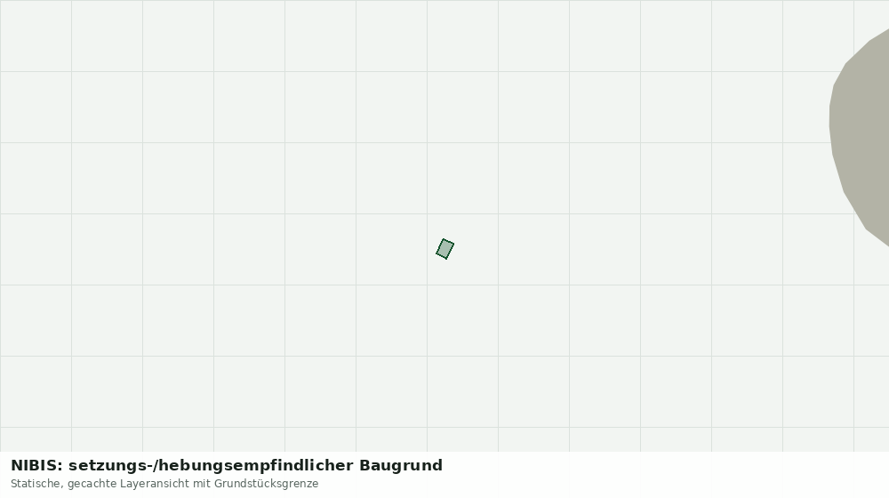 Statische Kartenansicht: NIBIS: setzungs-/hebungsempfindlicher Baugrund