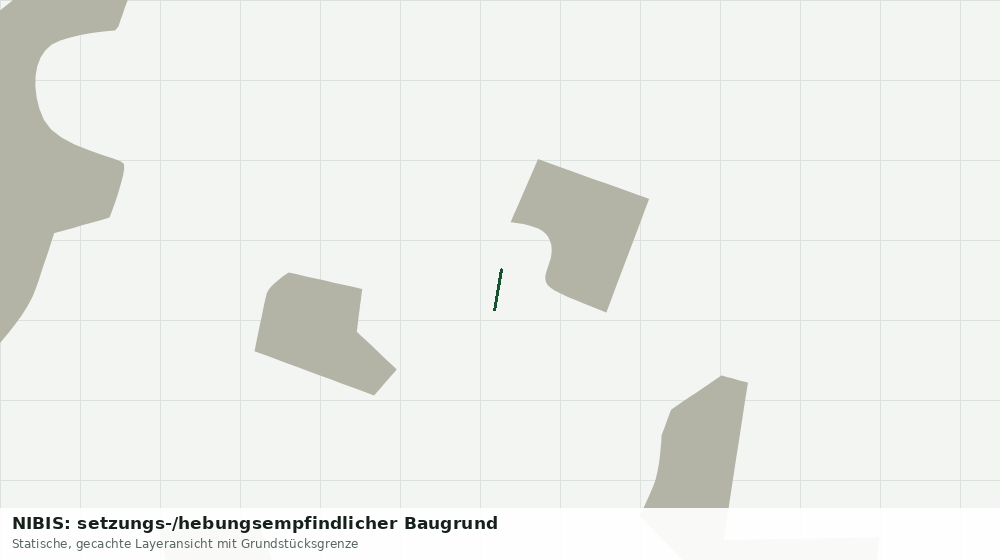 Statische Kartenansicht: NIBIS: setzungs-/hebungsempfindlicher Baugrund