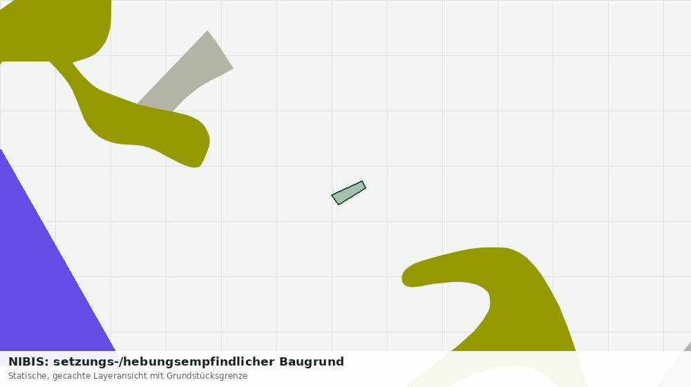 Statische Kartenansicht: NIBIS: setzungs-/hebungsempfindlicher Baugrund
