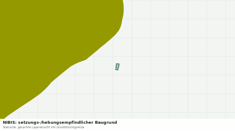 Statische Kartenansicht: NIBIS: setzungs-/hebungsempfindlicher Baugrund
