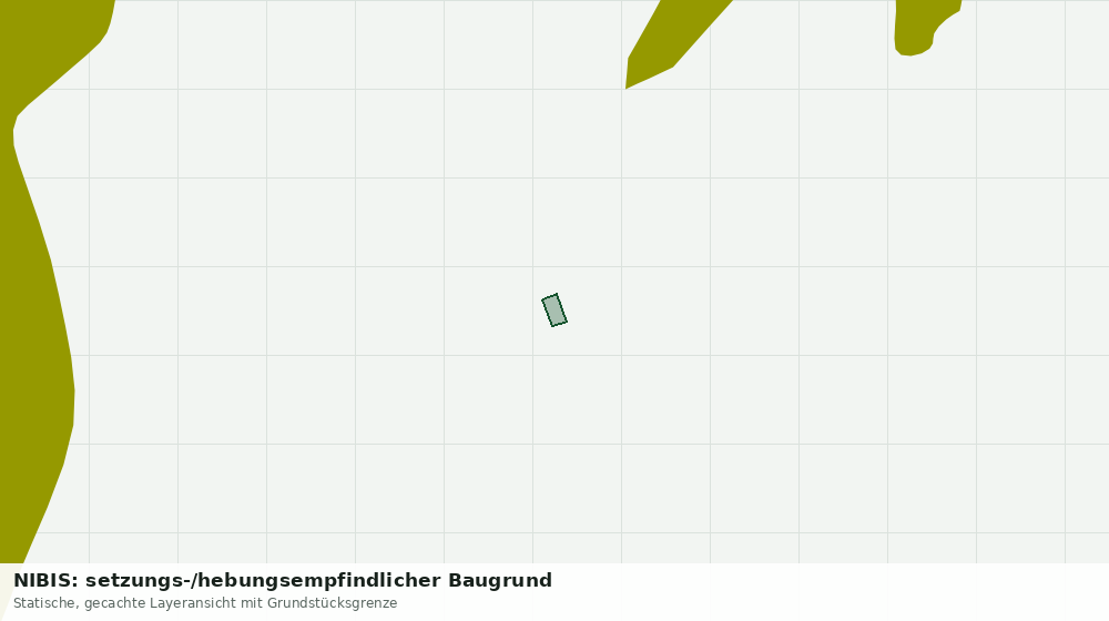 Statische Kartenansicht: NIBIS: setzungs-/hebungsempfindlicher Baugrund