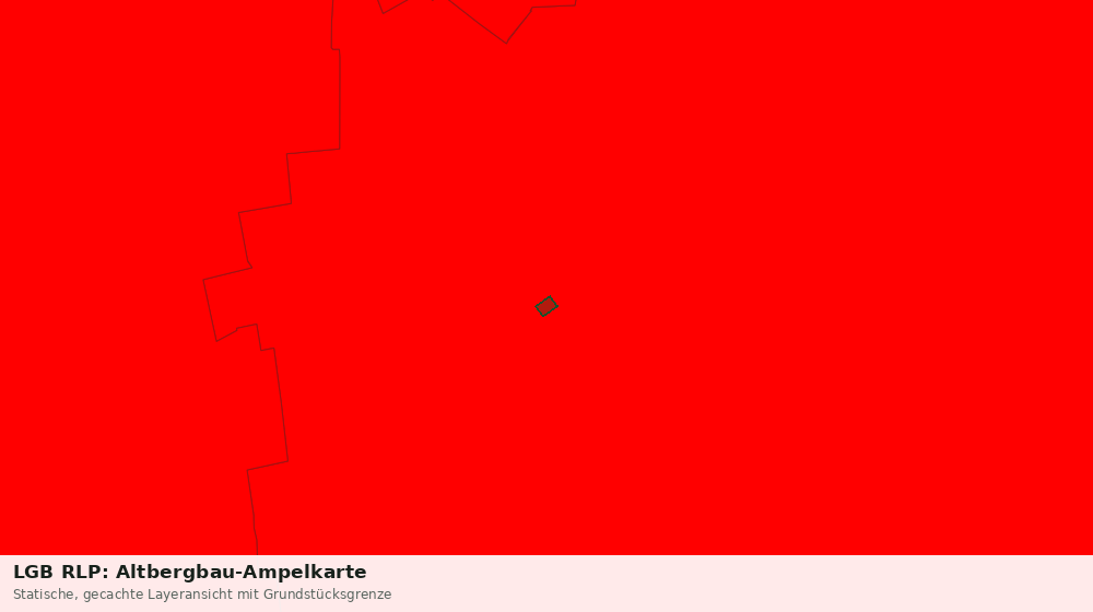 Statische Kartenansicht: LGB RLP: Altbergbau-Ampelkarte
