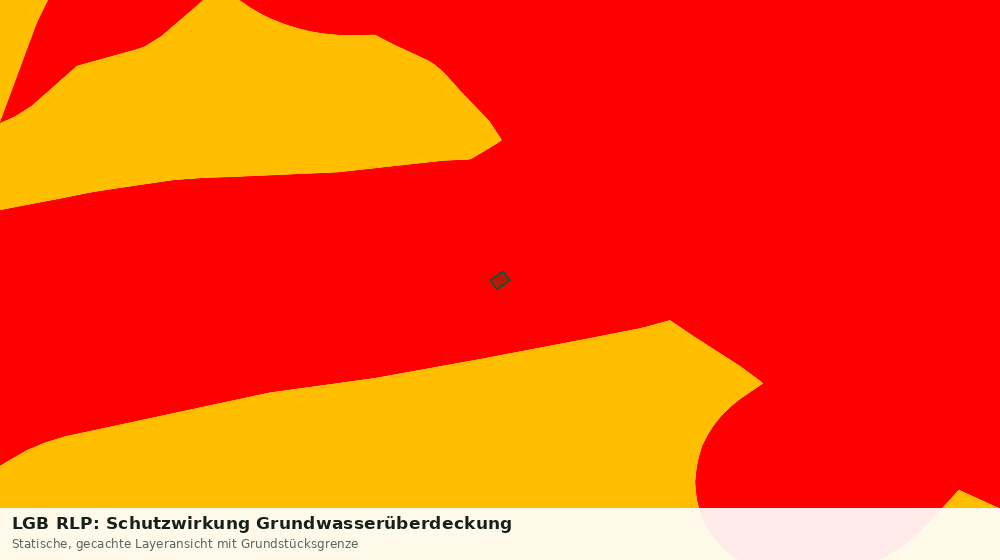 Statische Kartenansicht: LGB RLP: Schutzwirkung Grundwasserüberdeckung