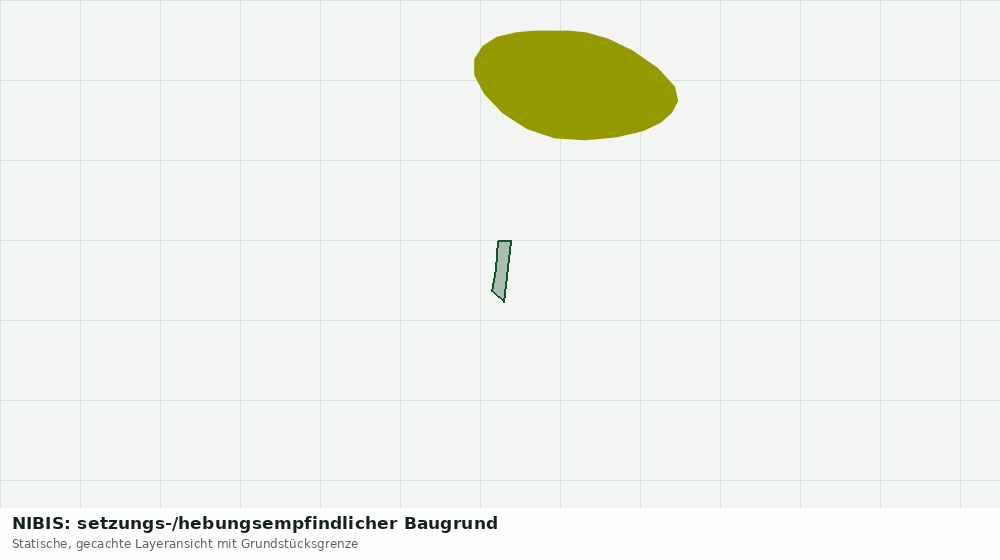 Statische Kartenansicht: NIBIS: setzungs-/hebungsempfindlicher Baugrund