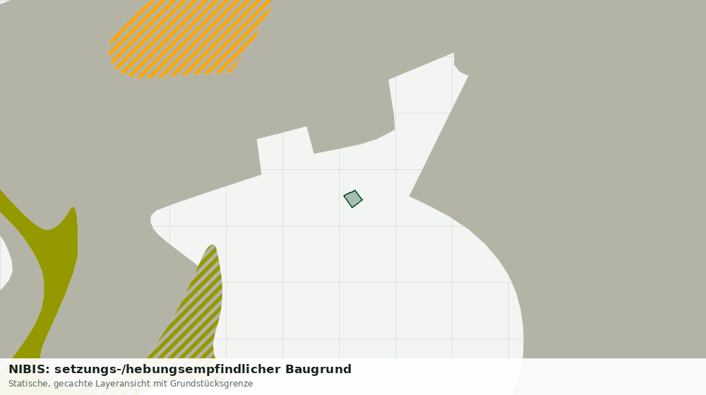 Statische Kartenansicht: NIBIS: setzungs-/hebungsempfindlicher Baugrund