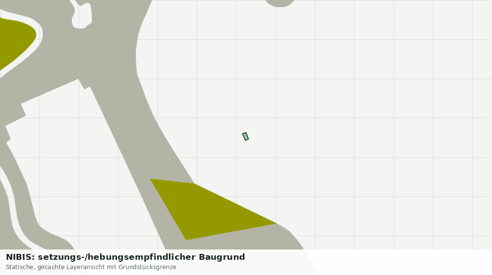 Statische Kartenansicht: NIBIS: setzungs-/hebungsempfindlicher Baugrund