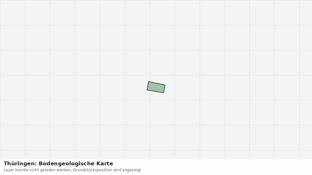 Statische Kartenansicht: Thüringen: Bodengeologische Karte