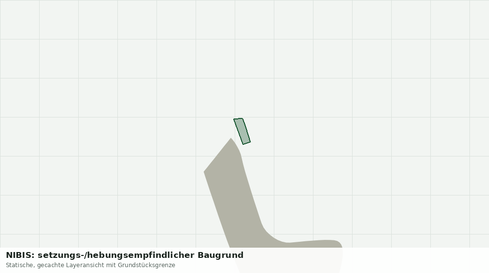 Statische Kartenansicht: NIBIS: setzungs-/hebungsempfindlicher Baugrund