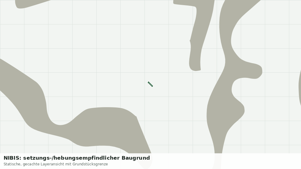 Statische Kartenansicht: NIBIS: setzungs-/hebungsempfindlicher Baugrund