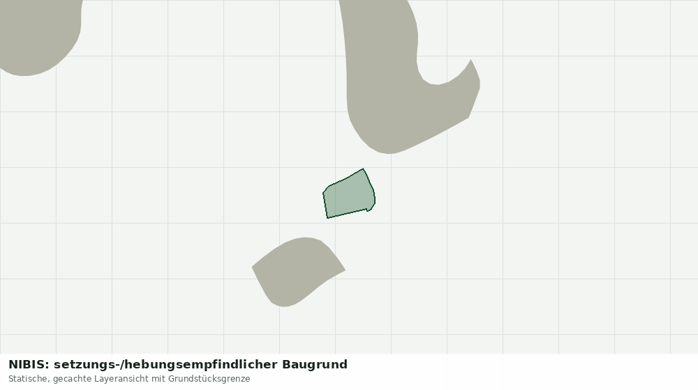 Statische Kartenansicht: NIBIS: setzungs-/hebungsempfindlicher Baugrund