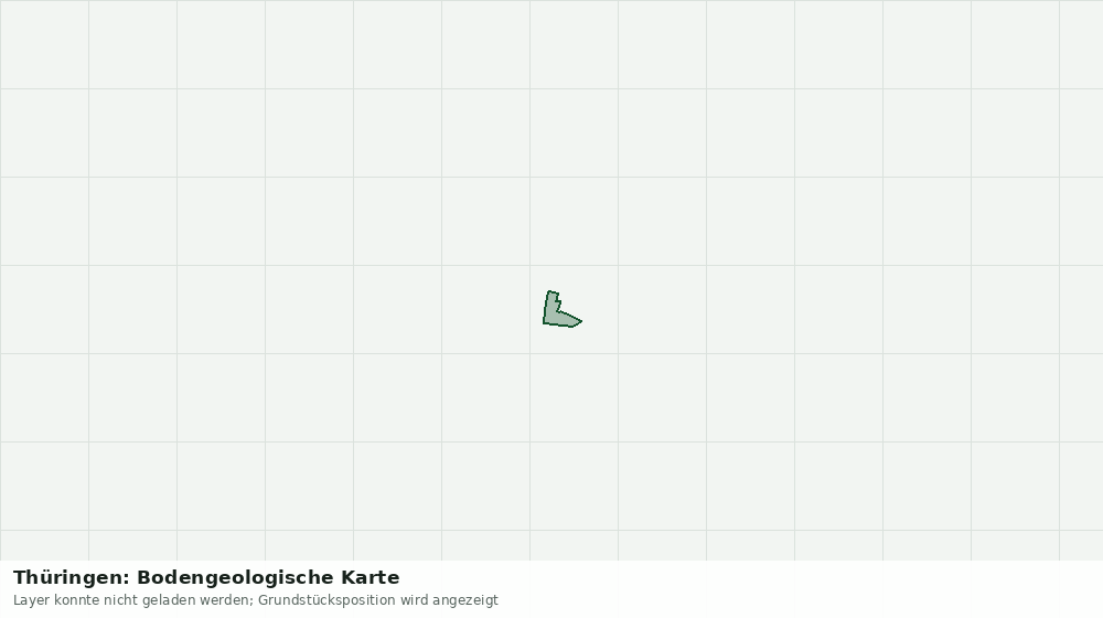 Statische Kartenansicht: Thüringen: Bodengeologische Karte