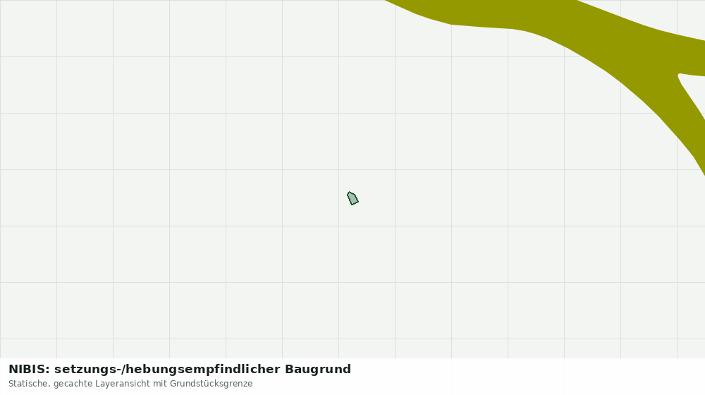 Statische Kartenansicht: NIBIS: setzungs-/hebungsempfindlicher Baugrund