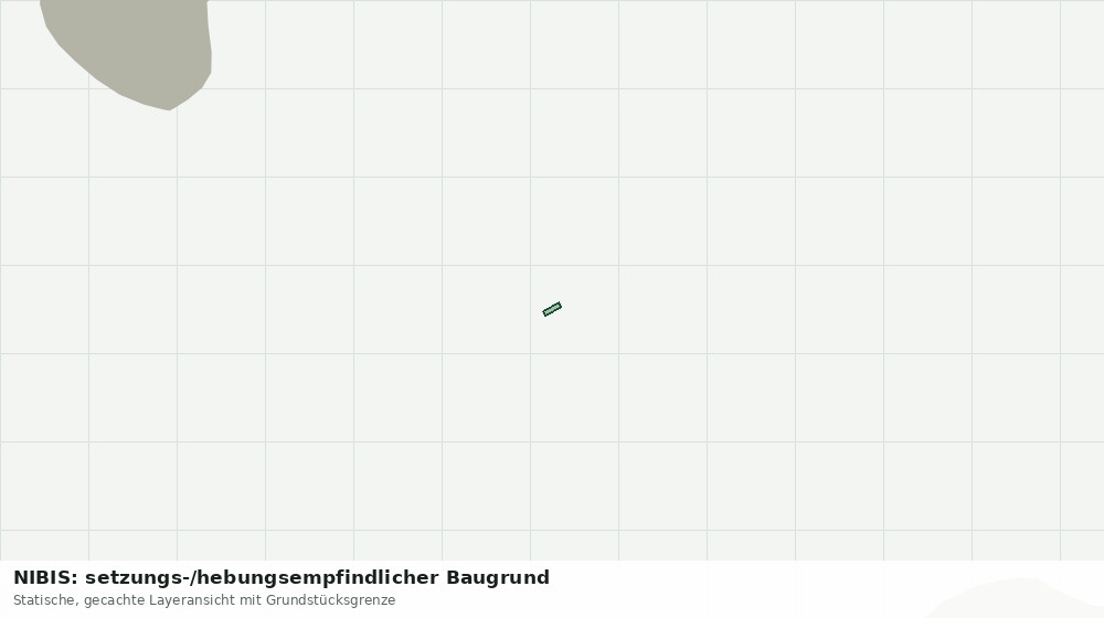 Statische Kartenansicht: NIBIS: setzungs-/hebungsempfindlicher Baugrund