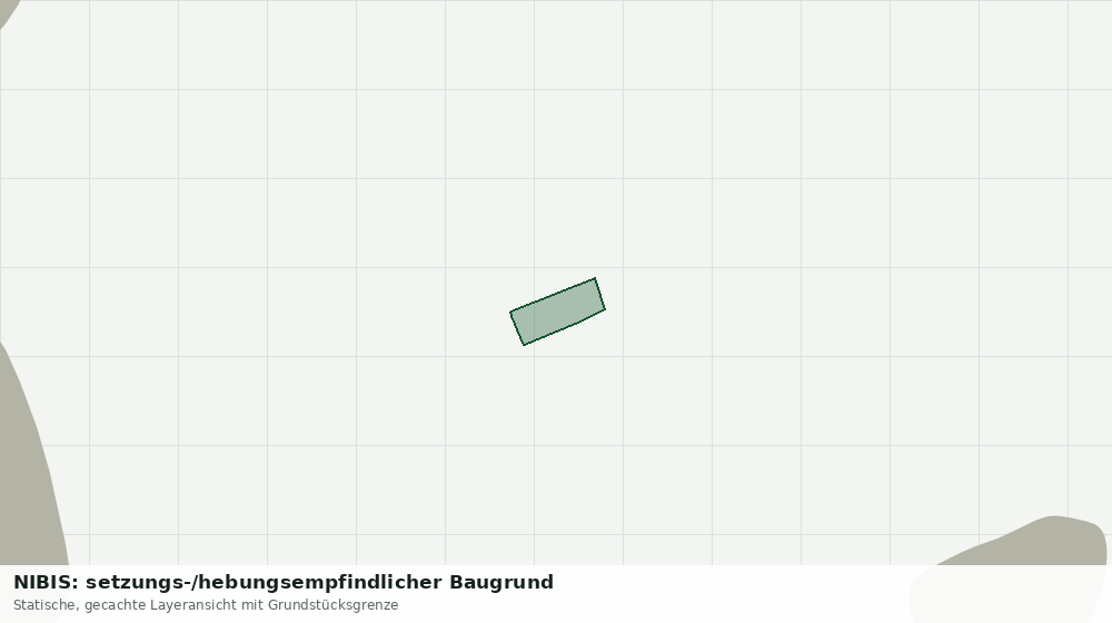 Statische Kartenansicht: NIBIS: setzungs-/hebungsempfindlicher Baugrund