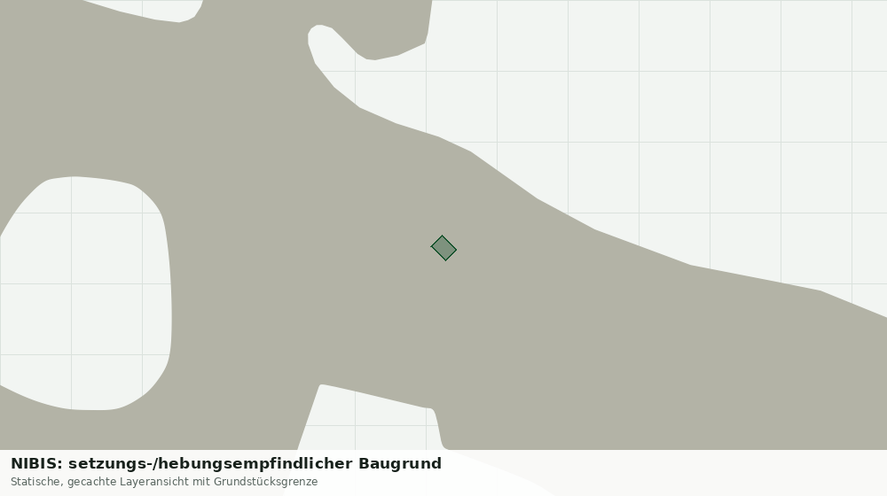 Statische Kartenansicht: NIBIS: setzungs-/hebungsempfindlicher Baugrund