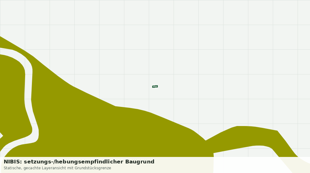 Statische Kartenansicht: NIBIS: setzungs-/hebungsempfindlicher Baugrund