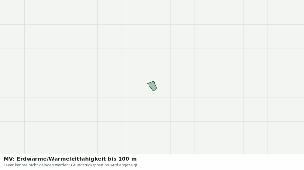 Statische Kartenansicht: MV: Erdwärme/Wärmeleitfähigkeit bis 100 m